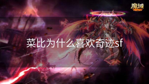 菜比为什么喜欢奇迹sf