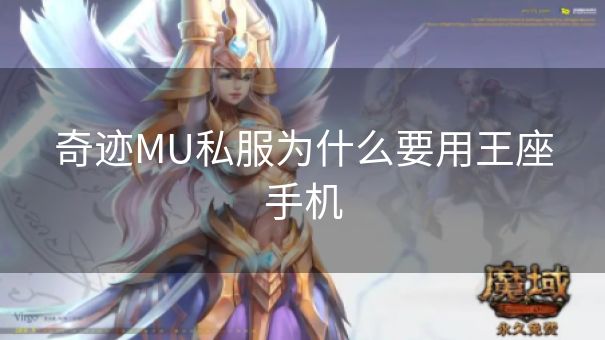奇迹MU私服为什么要用王座手机