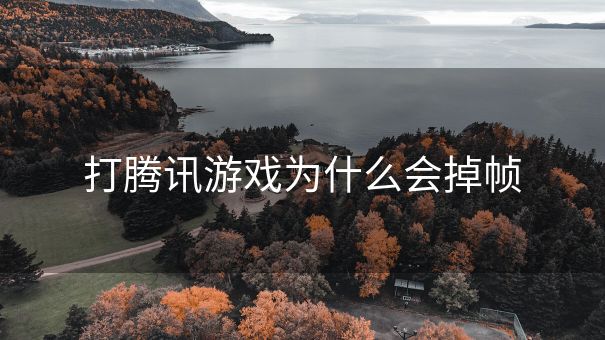 打腾讯游戏为什么会掉帧