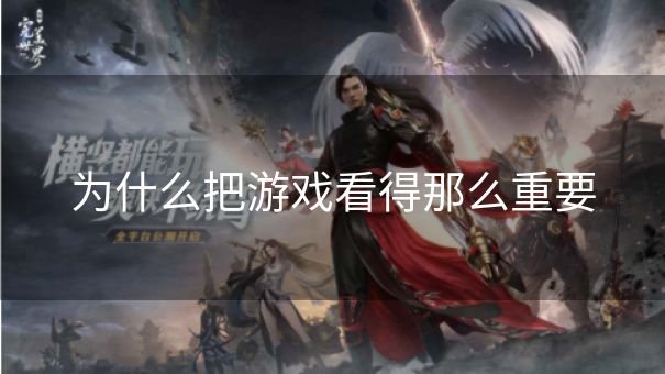 为什么把游戏看得那么重要