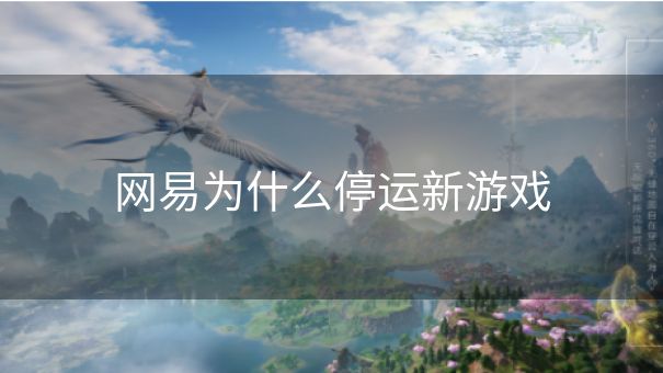 网易为什么停运新游戏