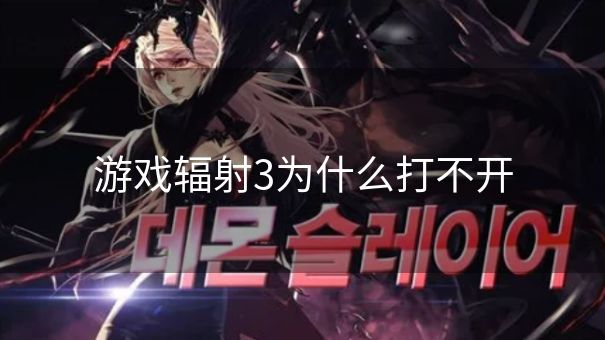 游戏辐射3为什么打不开