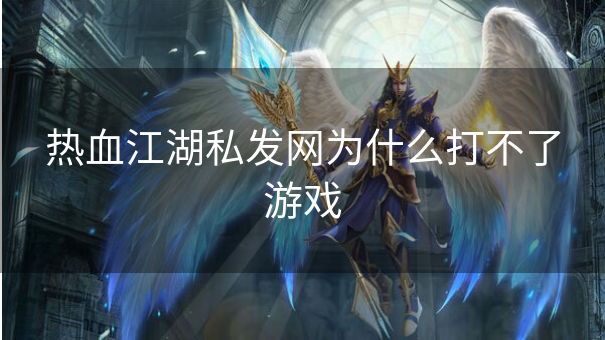 热血江湖私发网为什么打不了游戏