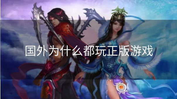 国外为什么都玩正版游戏