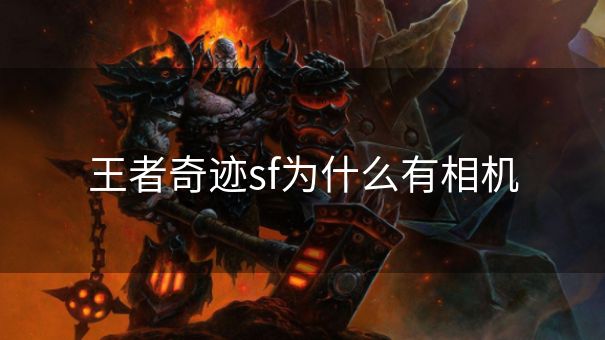 王者奇迹sf为什么有相机 王者奇迹sf为什么有相机