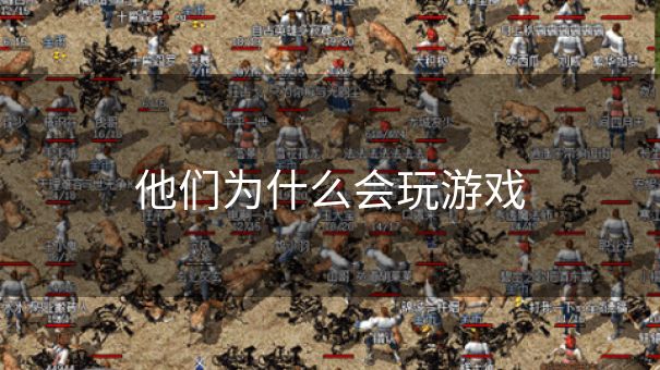 他们为什么会玩游戏