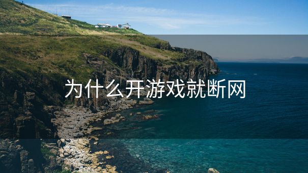 为什么开游戏就断网