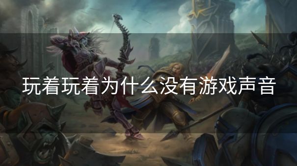 玩着玩着为什么没有游戏声音